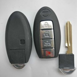 4 Buttons Remote Key Shell for Nissan 5 pcs