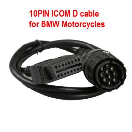  10PIN ICOM D Cable ICOM-D Motorcycles Motobikes Diagnostic Cable for BMW