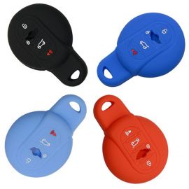 Silicone Cover for 4 Buttons Car Keys - 5 Pieces