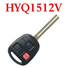 3 Buttons 315 MHz Remote Head Key for Lexus - HYQ1512V (4C Chip)