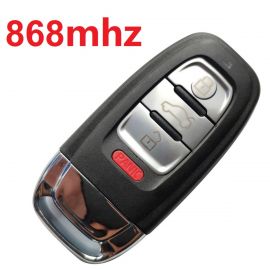 (868 MHz) 3+1 Buttons Remote Key For Audi Q5 A4L
