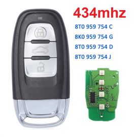 434 MHz Flip Remote Key for Audi Q5 - 8T0 959 754 G