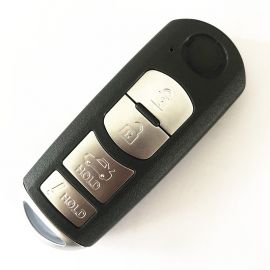 3+1 Button 315 MHz Smart Proximity Key For Mazda SKE13D-02/01 - Using OEM Mainboard For Mazda FCCID: WAZSKE13D02/01  Model: SKE13D-02/01 with OEM Board