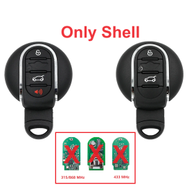 Smart Remote Car Key Shell for BMW mini Cooper 5pcs/lot