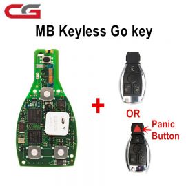 CG Mercedes Keyless Go One-key start 315MHZ and 433MHZ with Key Shell