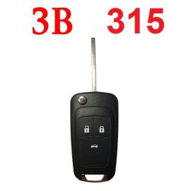 (315MHz) 3 Buttons Flip Remote for Chevrolet Cruze ID46