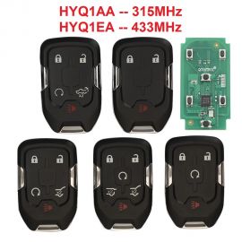(433Mhz/315MHz) HYQ1AA /HYQ1EA Remote Key for Chevrolet GMC