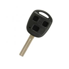 3 Button Remote Key Shell TOY48 Short for Lexus - Pack of 5