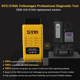 (VIP price) SVCI 6154A support CAN FD and DoIP protocol only support ODIS version lower than V10