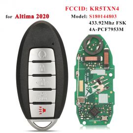 S180144803 5 Buttons Smart Remote For Nissan Altima Teana Maxima 2020 SKU EC692