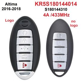 (434MHz) (4A Chip) S180144310 KR5S180144014 Smart Proximity Key For Nissan Altima Maxima 2016-201812.5