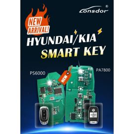 New Arrival Lonsdor Hyundai PS6000 Kia PA7800 8A smart key Software and frequency convertible.