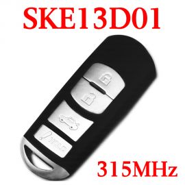 315 MHz 4 Buttons Smart Proximity Key for Mazda 3 / 6 - with OEM Board - SKE13D01