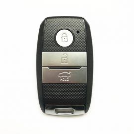3 Buttons Smart Remote Key Shell Circle Lock for KIA (5pcs)