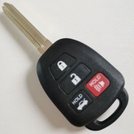 4 Buttons Remote Key Shell for Toyota --5 pcs
