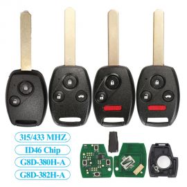 (315/433MHz) Remote Key for Honda CRV - OUCG8D-380H-A