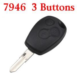 Remote Control Key?for Renault 3 Button 433MHz with PCF7946 ID46 Electronic Chip