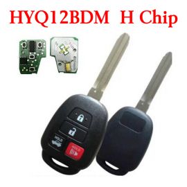 3+1 Buttons 314 MHz Remote Heady Key for Toyota Camry Corolla 2014-2018 - HYQ12BDM with H Chip