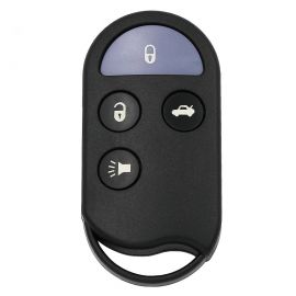 4 button Key Fob Keyless Entry Remote key Shell Case & Pad for Infiniti I30 for Nissan Maxima 1995-1999 - Pack of 5