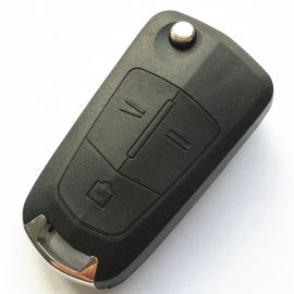 3 Buttons 434 MHz Flip Remote Key For Opel Corsa