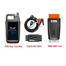 VVDI Key Tool Max + MINI OBD Tool + Toyota 8A All Keys Lost Adapter
