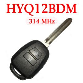 for Camry 2 Button Remote Key 314.2MHz HYQ12BDM