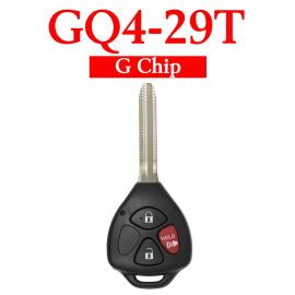 2+1 Buttons 315 MHz Remote Head Key for Toyota Matrix / Venza 2009-2014 - GQ4-29T (G Chip)