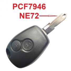 2 Buttons Remote Key fo?r Renault?Traffic Master Vivaro Movano Kango?433MHz with PCF7946 chip