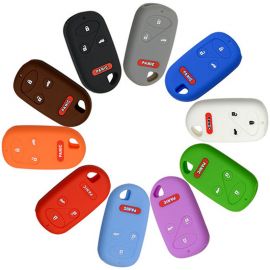 Silicone Cover for 3+1 Buttons Honda Car Keys - 5 Pieces