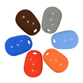 Silicone Cover for 2+1 Buttons Nissan Car Keys - 5 Pieces