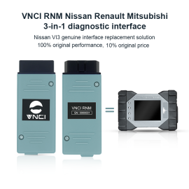 VNCI RNM Nissan Renault Mitsubishi 3in1 Diagnostic Tool Compatible with Original Drivers