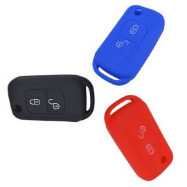 Silicone Cover for 2 Buttons Mercedes-Benz S-class M-class Car Keys - 5 Pieces