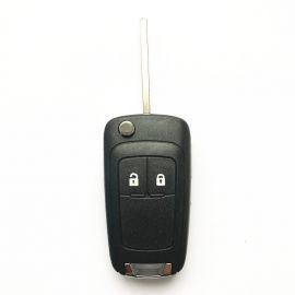 2 Buttons Flip Remote Key Shell for Opel Astra H & Zafira B with Z -shaped logo holder 5pcs