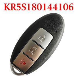 (433Mhz) S180144105 KR5S180144106 2+1 Buttons Smart Proximity Key for Nissan Rogue 2014-2017 - KR5S180144106 ( 4A Cihp )