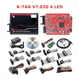 4LED Red PCB K-TAG 7.020 EU Online Version SW V2.23 No Token Limited