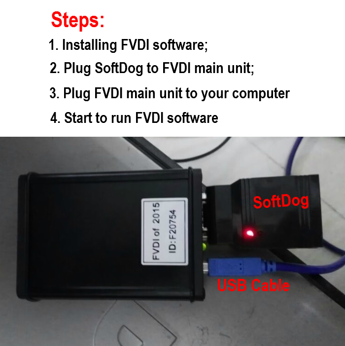 FVDI 2015 use steps